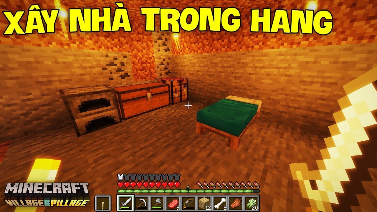 JAYGRAY X&Acirc;Y NH&Agrave; TRONG HANG MINECRAFT SINH TỒN | TẬP 1