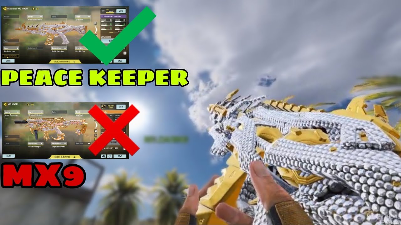 PEACEKEEPER IS THE NEW MX9 IN SEASON 9 THE PK MK2 LOADOUT YOU DONT WANNA MISS SEASON 9 NEW META CODM