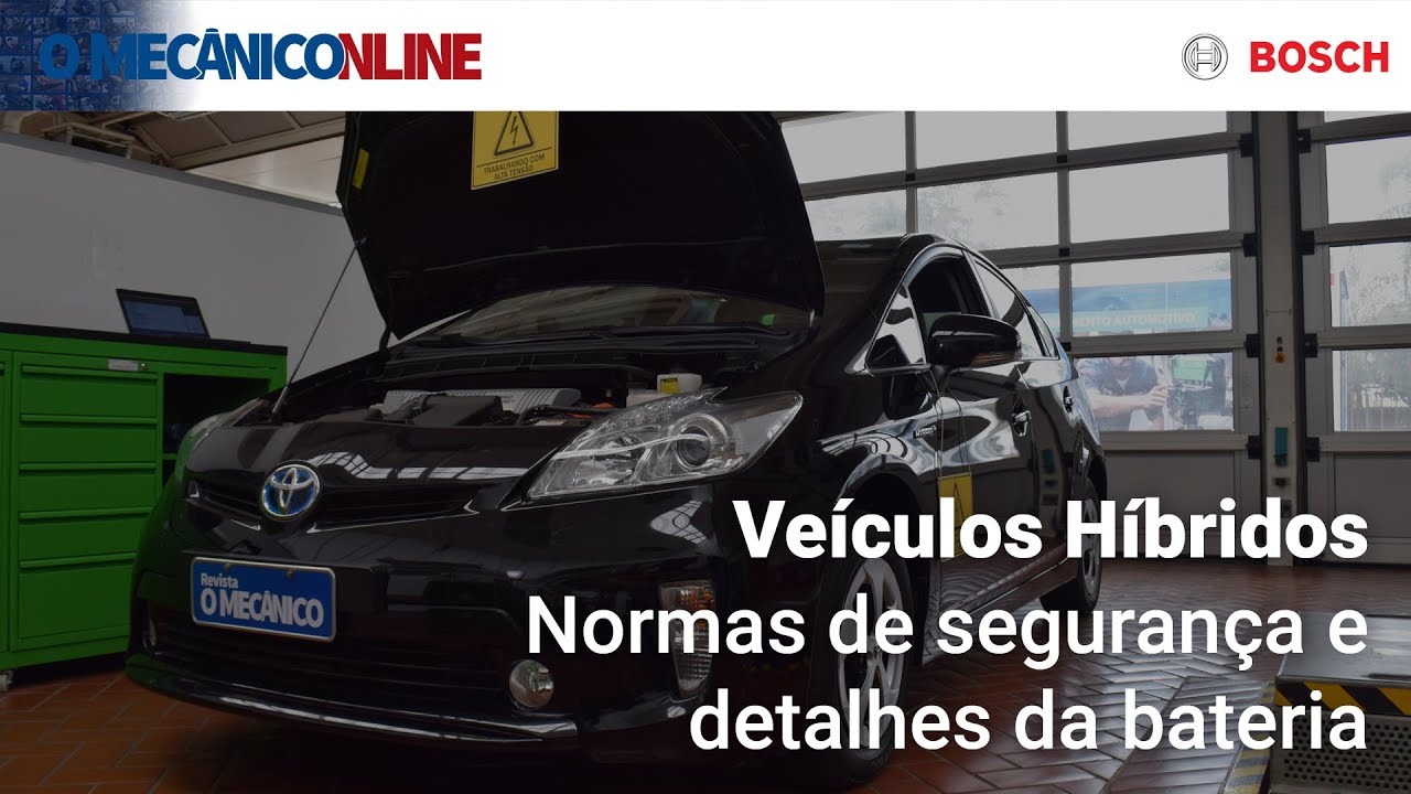 Como receber um carro híbrido na oficina: Normas de segurança e detalhes da bateria