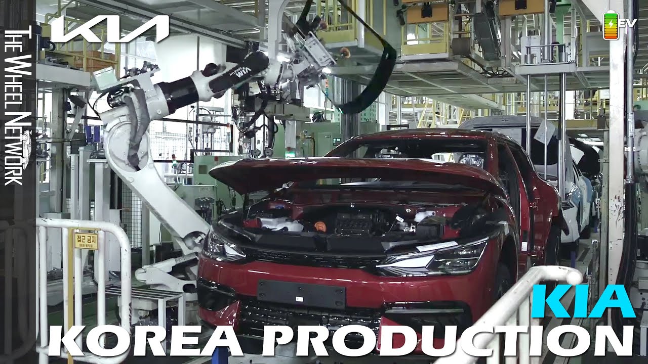 Kia EV6 Production in South Korea