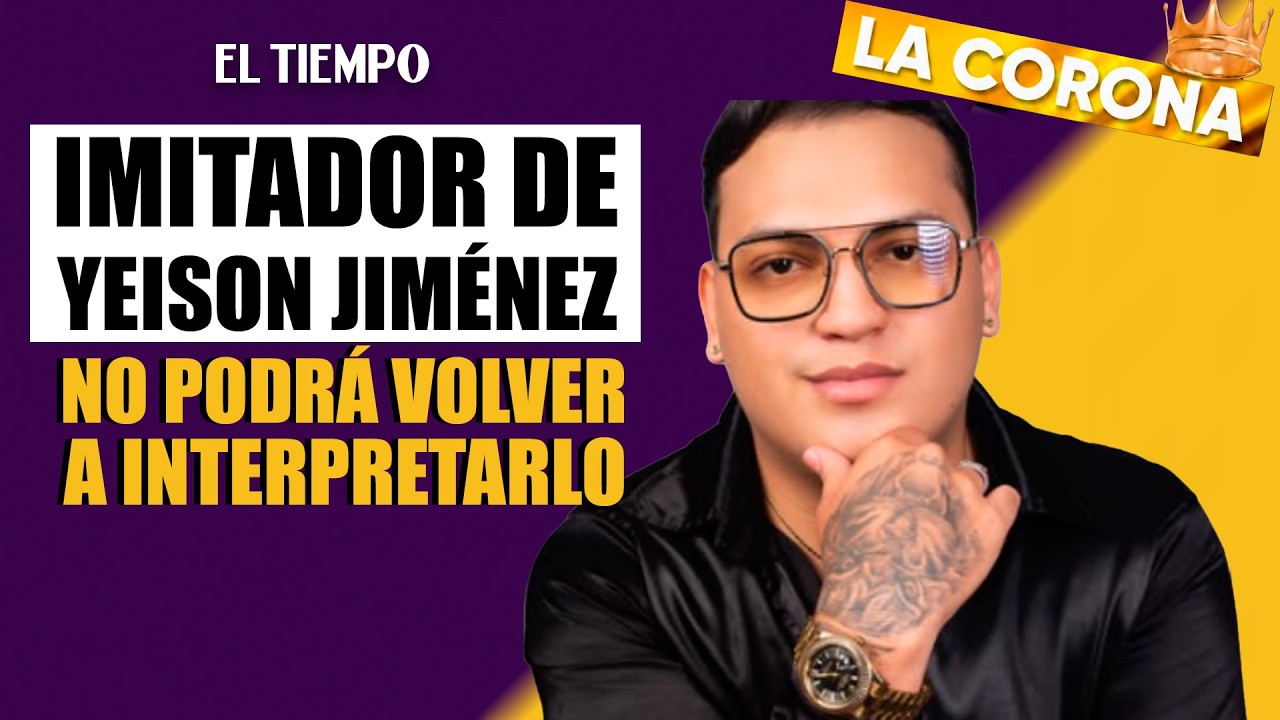 Imitador de Yeison Jiménez reveló que la familia del artista le prohibió volverlo a interpretar