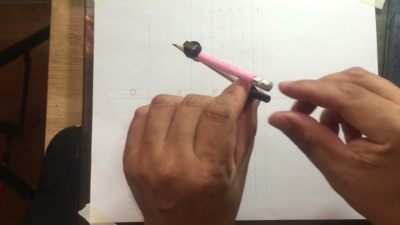 To construct a Parabola given the Focus and DIrectrix