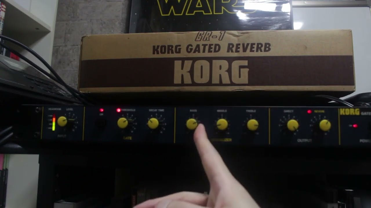 KORG GR-1 Gated Reverb Sound Demo