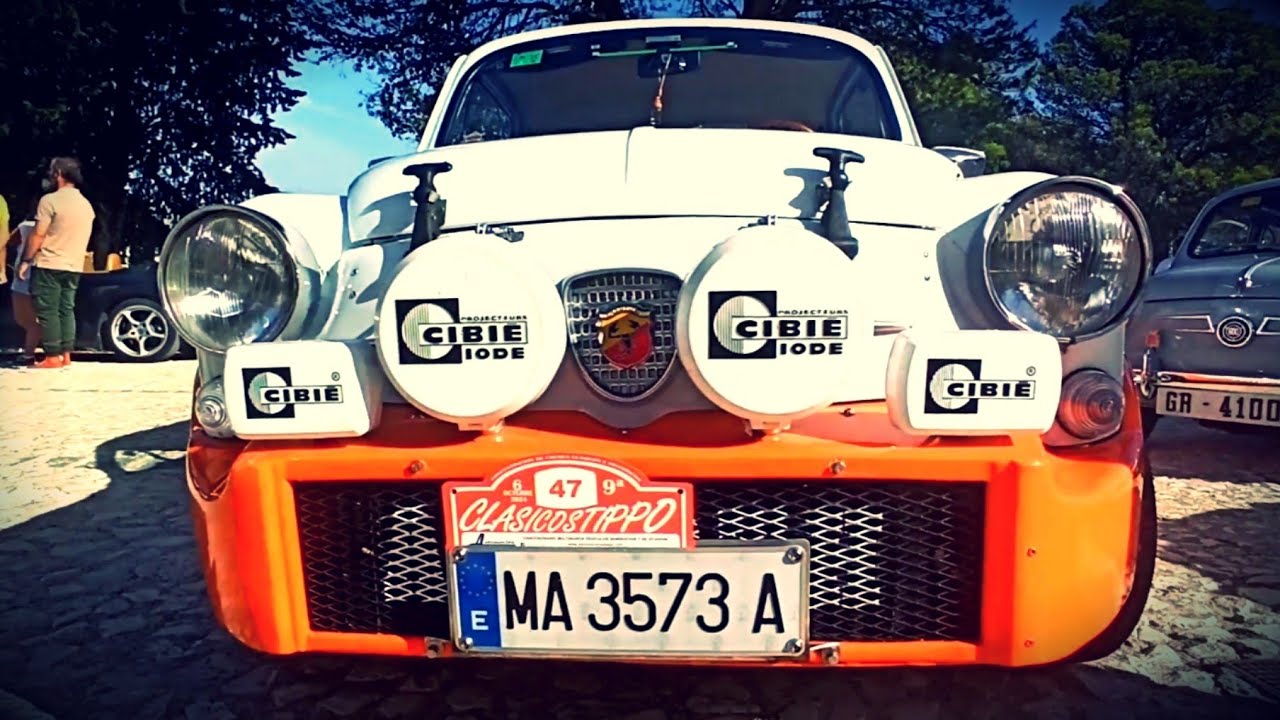 Abarth 600 de 1972 en Clasicostippo 2024 😍 Fiat 600 Abarth 🚘 Preparaci&oacute;n deportiva 💪  #Sevilla