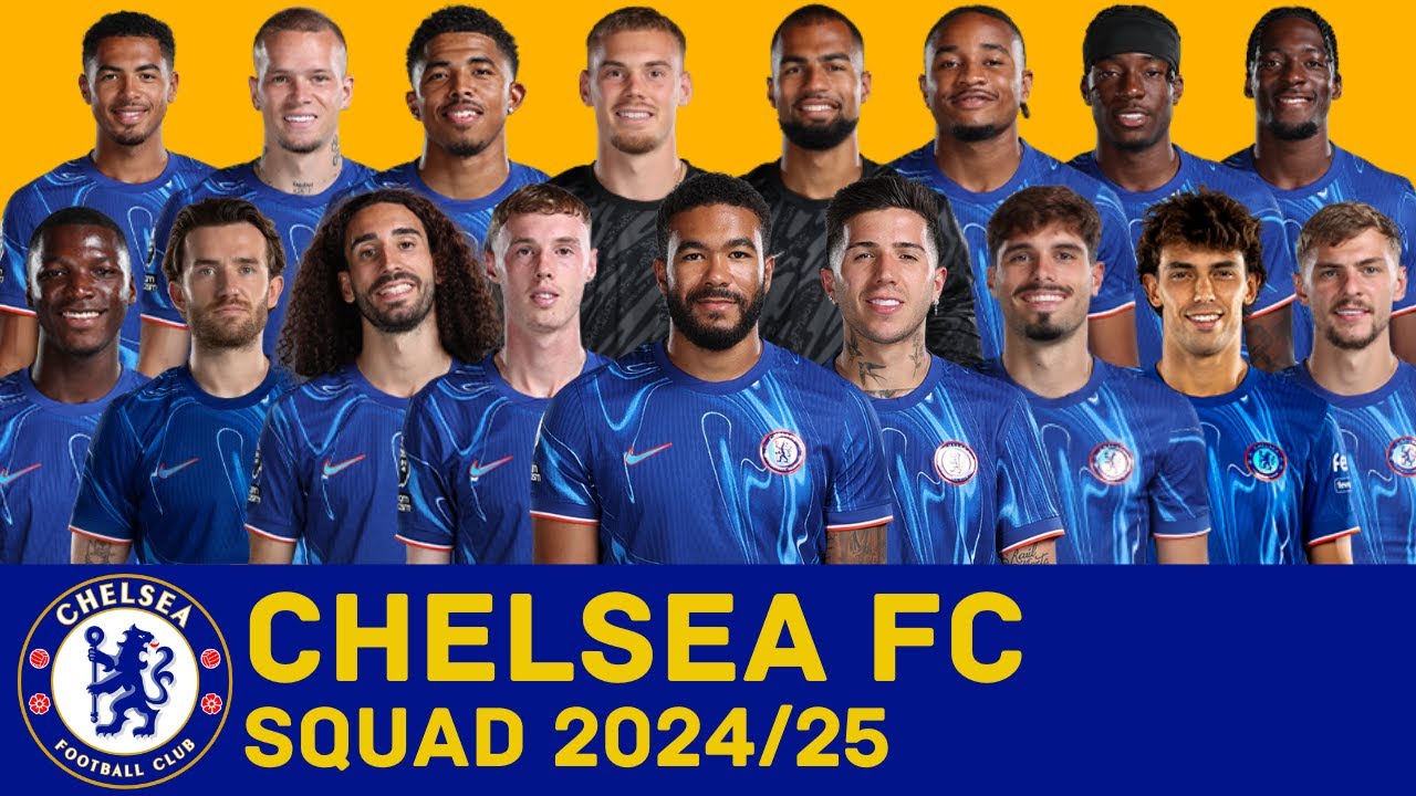 Полный состав ФК «Челси» на сезон 2024/25 | Chelsea | FootWorld