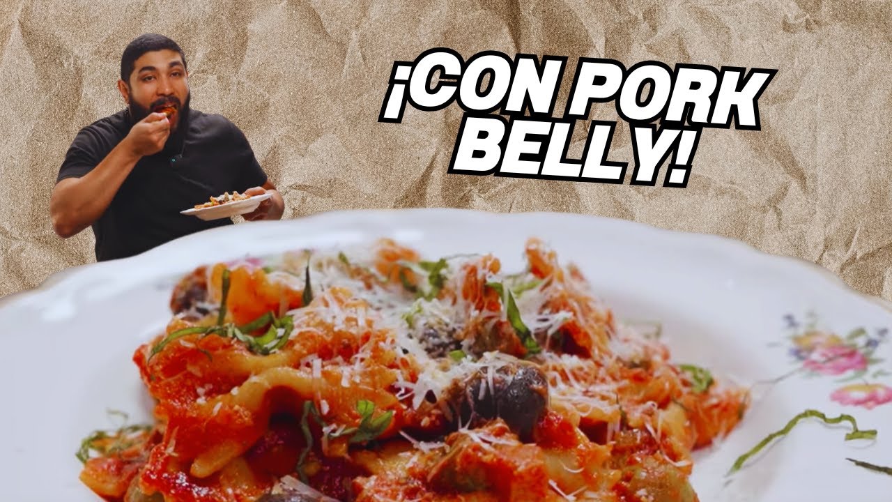 Pasta PUTTANESCA con PORK BELLY… porque todo es mejor con más carnita 🐷 | PAUL x BEARS