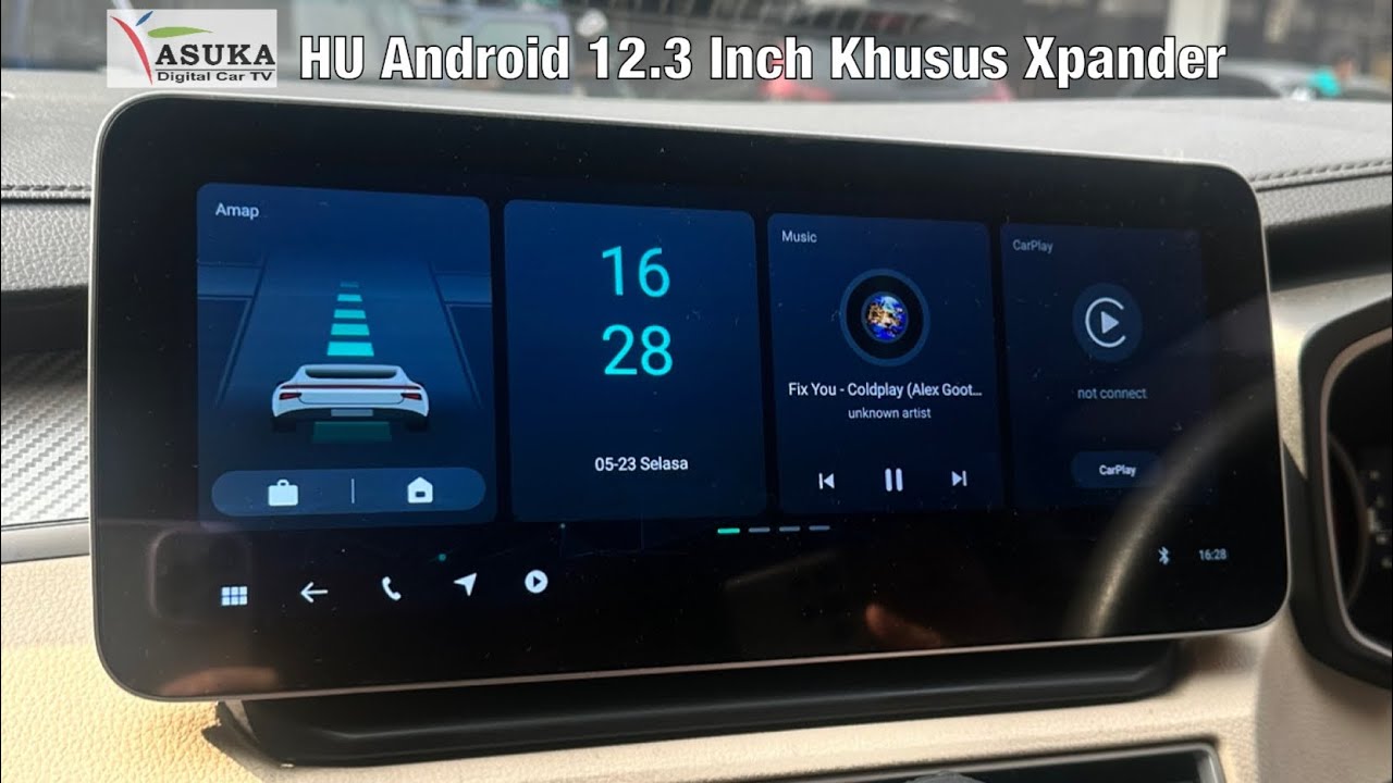 NEW Headunit Android Asuka PnP Xpander 2023 Layar 12.3 inch