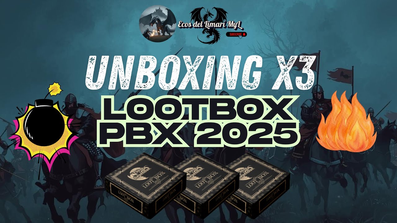 UNBOXING X3 LOOTBOX PBX 2025 🔥