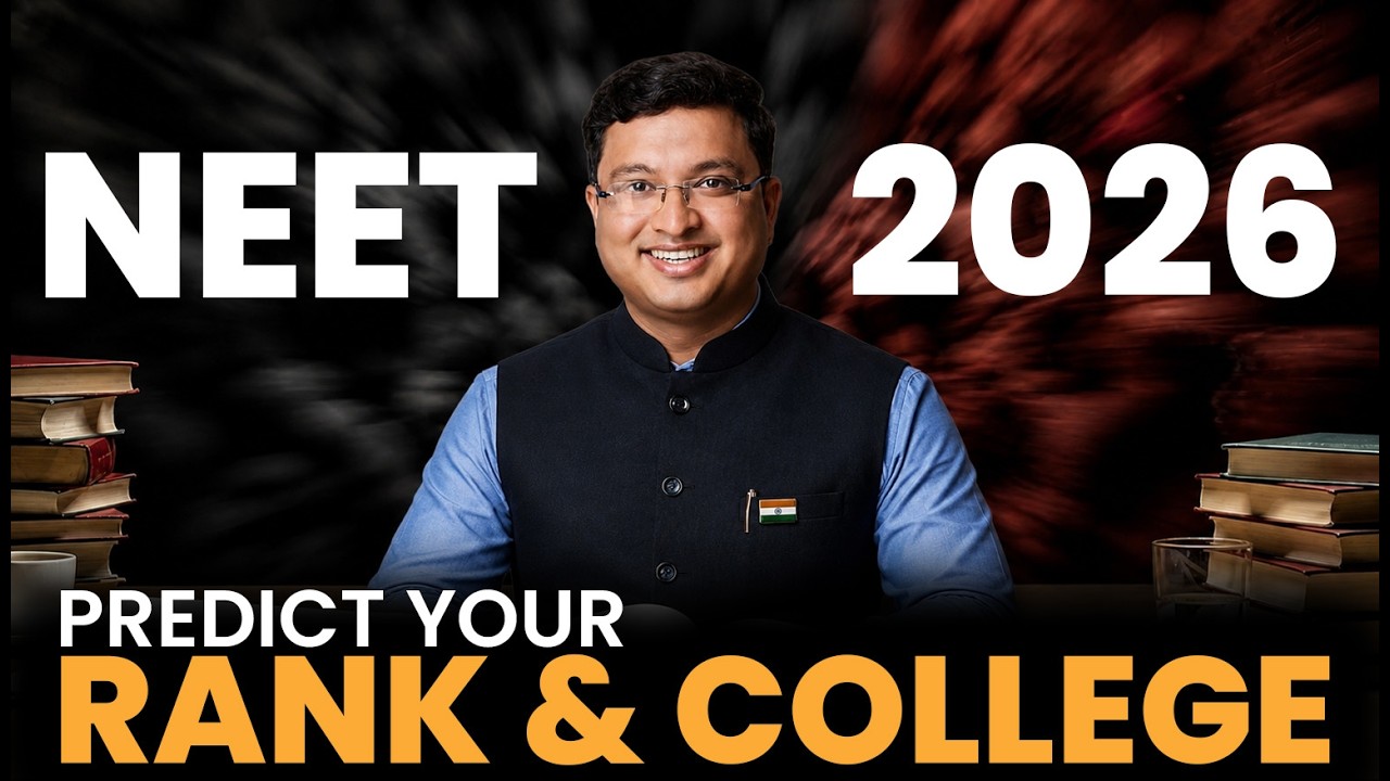 NEET 2026 ke baad konsa College milega ?? 🤔 || NV Sir Rank and College Predictor  #nvsir #neet