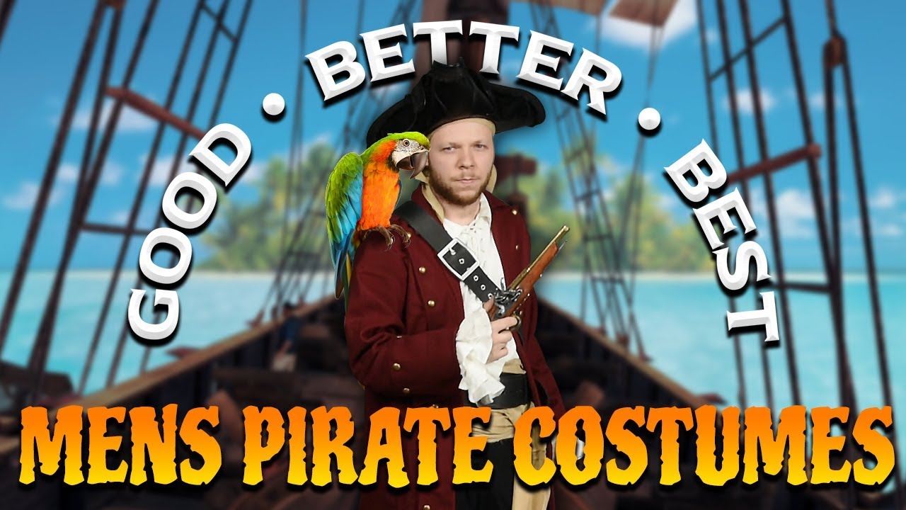 Good, Better, Best - Men's Pirate Costumes from Medieval Collectibles