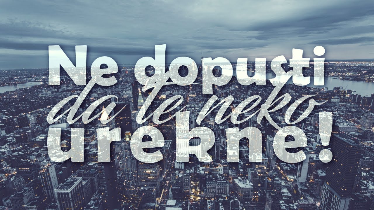 NE DOPUSTI DA TE NEKO UREKNE! - hfz. Almir Kapić ᴴᴰ┇N-UM
