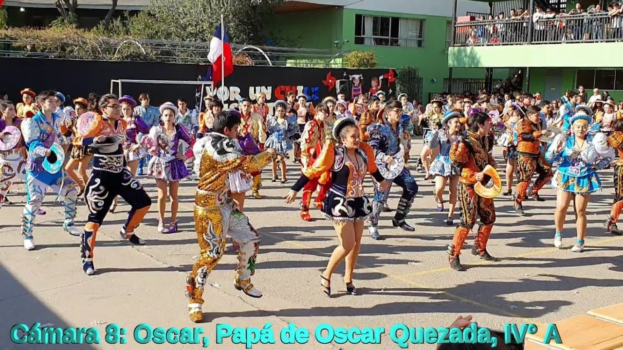 Colegio San Adrián Quilicura - Fiesta Criolla 2019 - Baile Caporal Cuartos Medios (Multicámara)