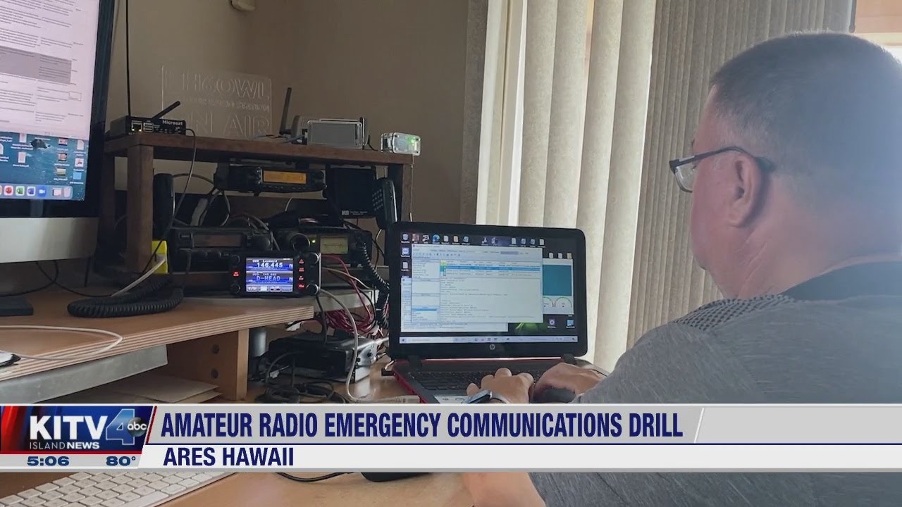 Amateur Radio Operators across the state conduct emergency training exercise