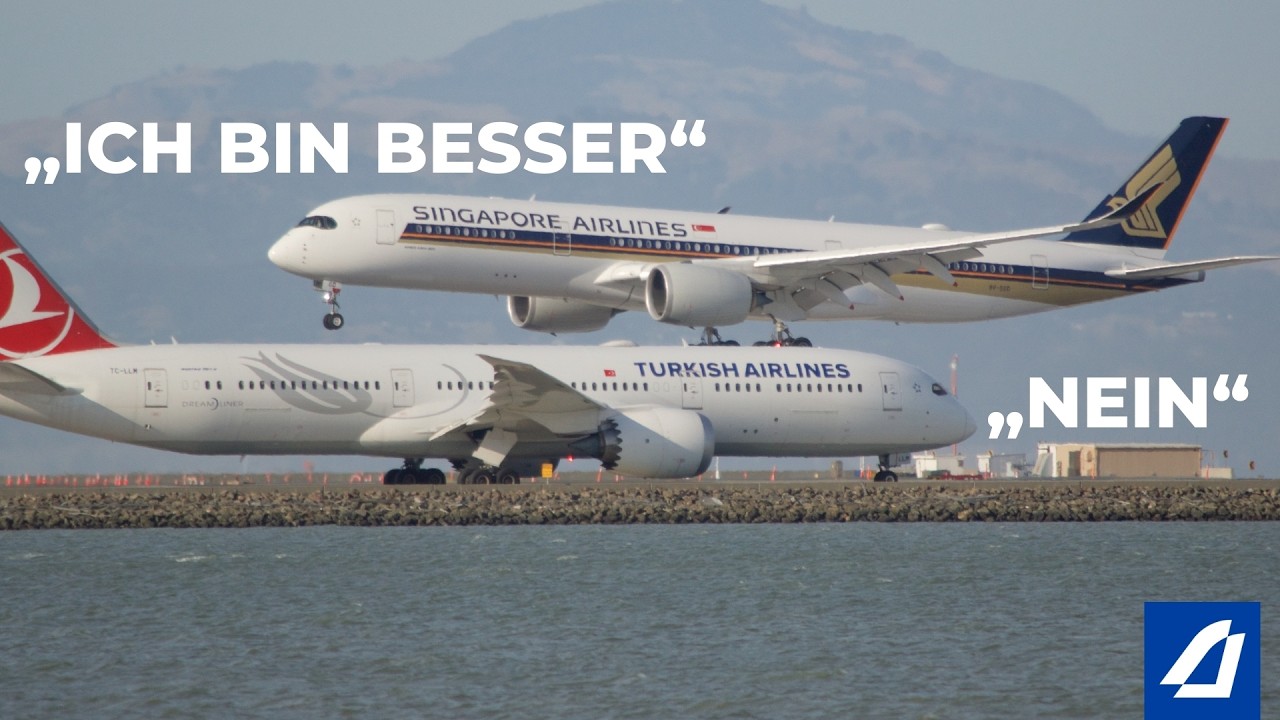 Wie Fluggesellschaften tatsächlich zwischen dem A350 und der 787 wählen