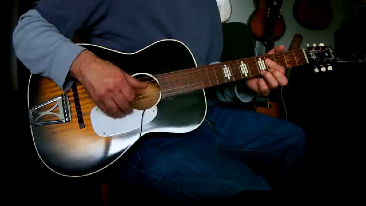 Stella H929 Acoustic -Blues