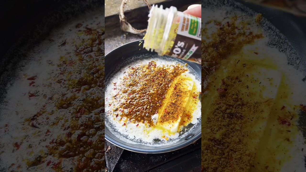 Better than real crab #cooking #fishing #outdoors