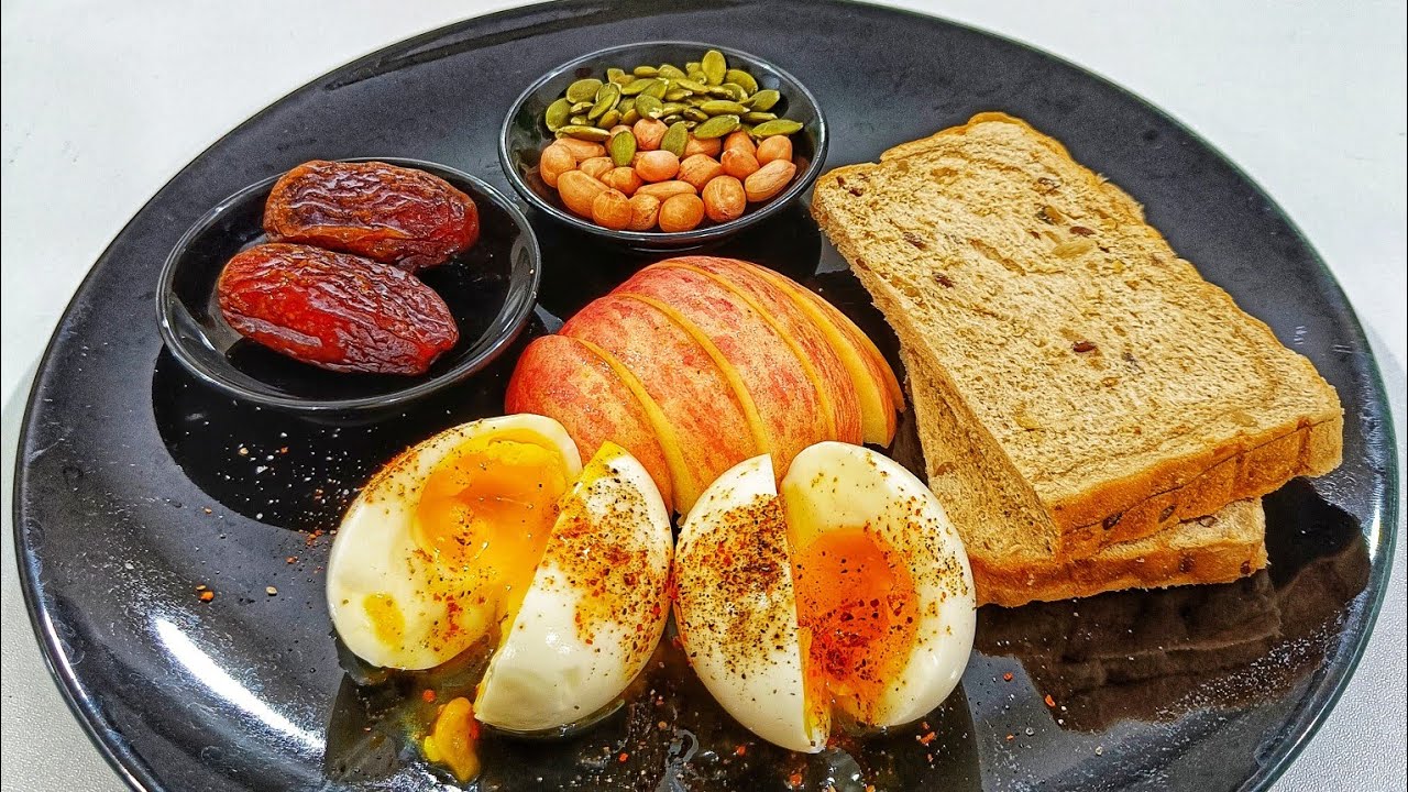 6 Different healthy & high protein breakfast ideas.