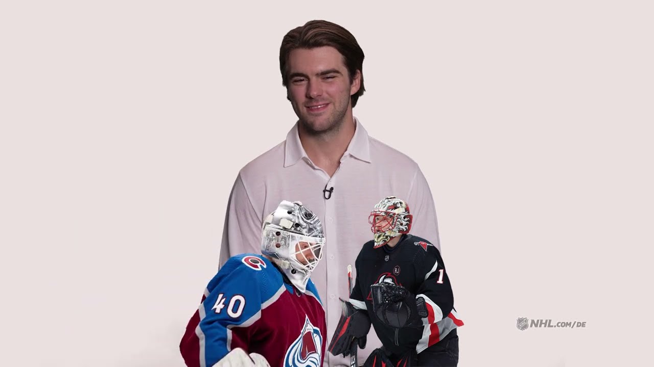 Nico Hischier plays 'best at position' for goalies 🥅🇨🇭🥅 Hischier stuft NHL-Torhüter ein