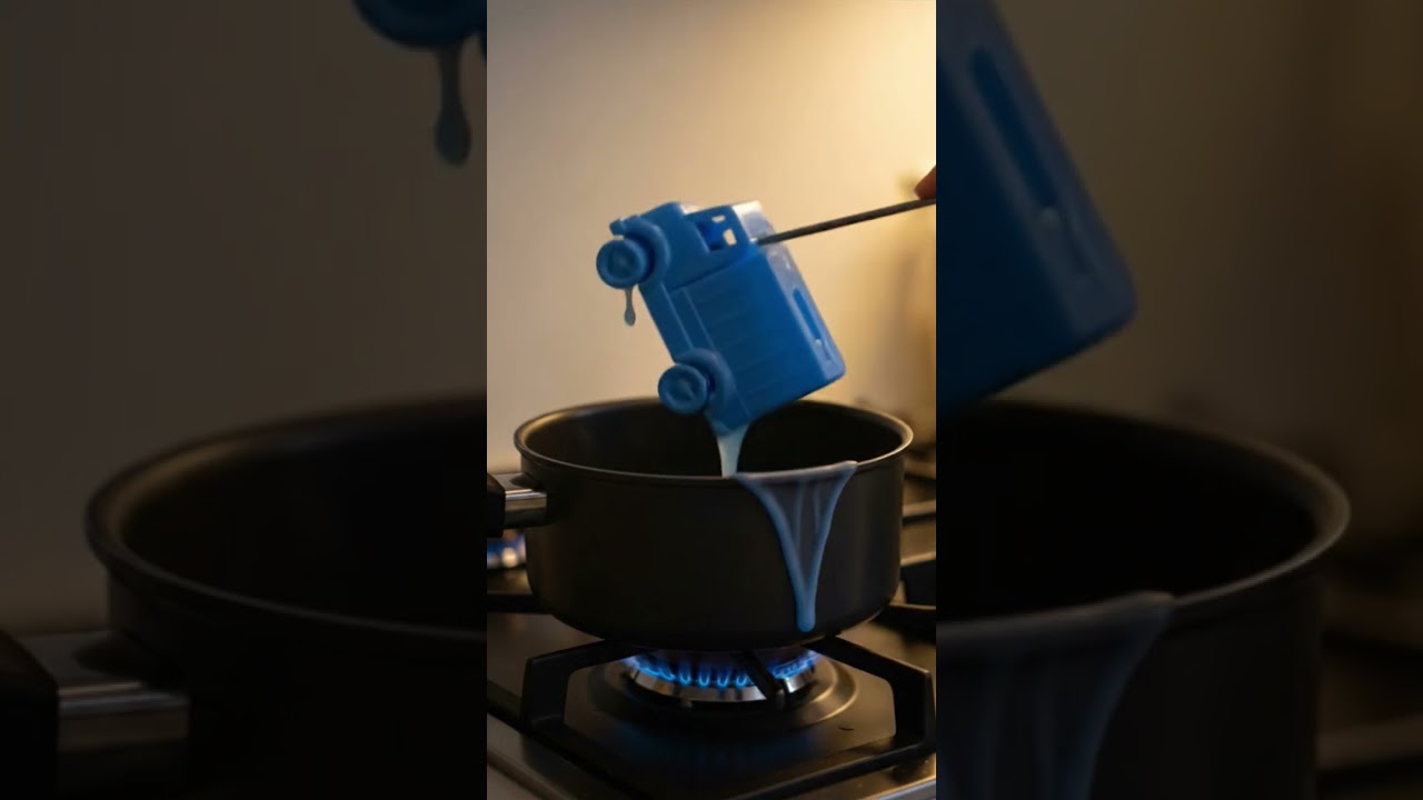 Toy melting 