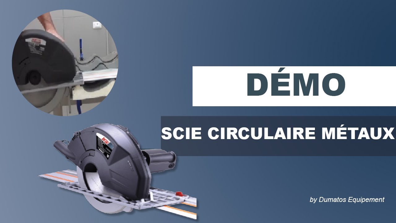 Scie circulaire métaux Ø320mm - DUMATOS EQUIPEMENT