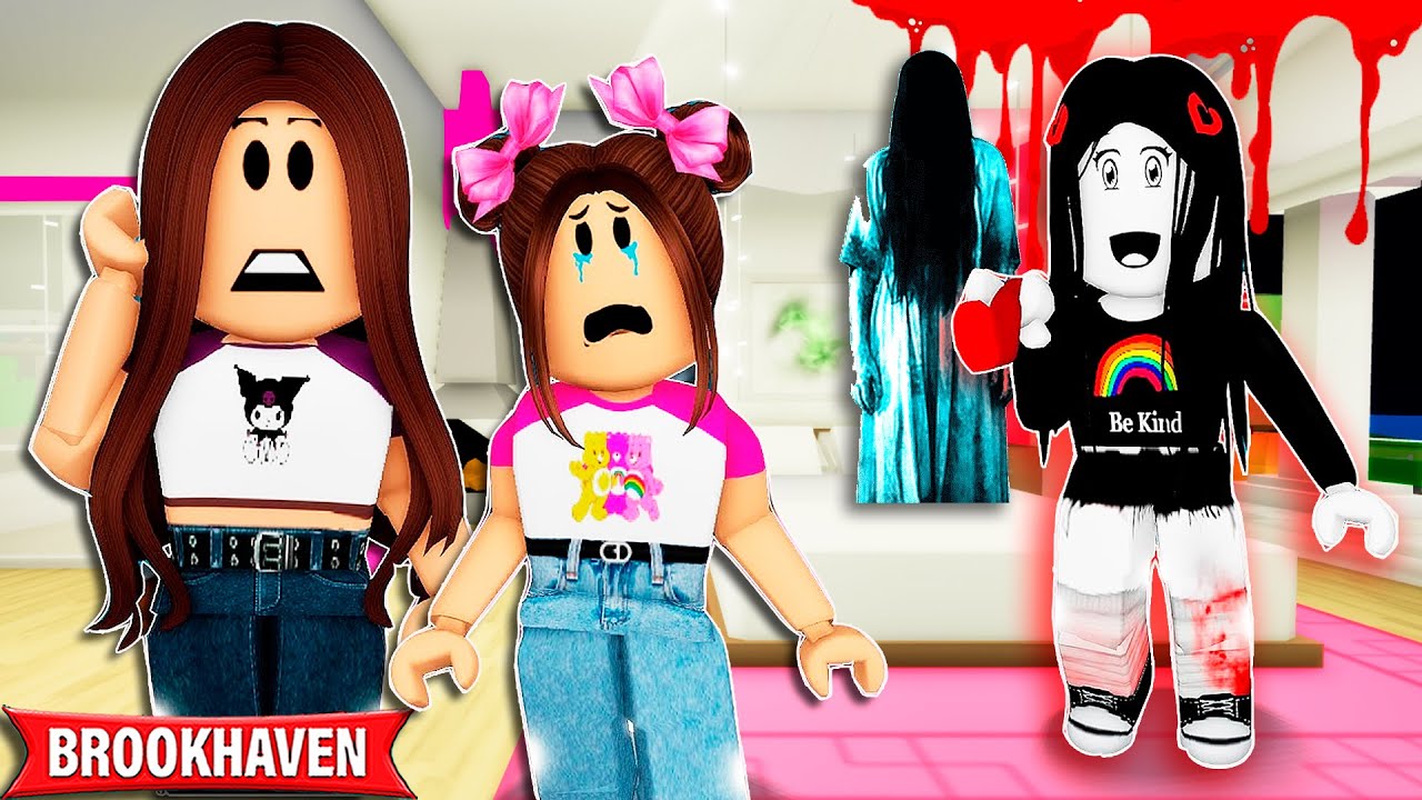 FICAMOS SOZINHAS EM CASA E ALGO ESTRANHO ACONTECEU BROOKHAVEN | Historinhas brookhaven 🏡rp | Roblox