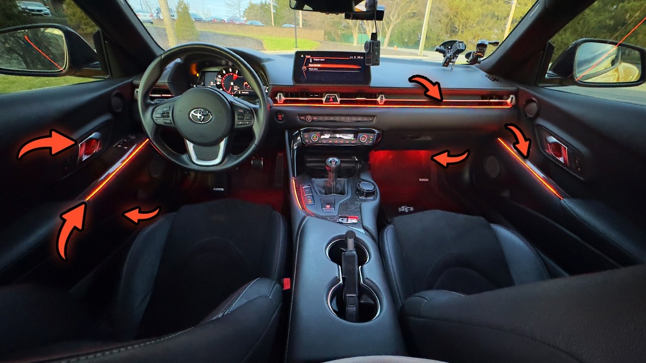 Установка подсветки MKV Supra. Часть 2 *РЕЗУЛЬТАТЫ ПОТРЯСАЮЩИЕ*