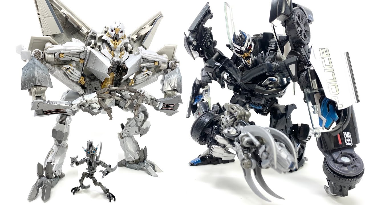 DNA Design DK-26 Upgrade Kit MPM Barricade & Starscream FRENZY/DOTM Scolex Spiker Gun Review