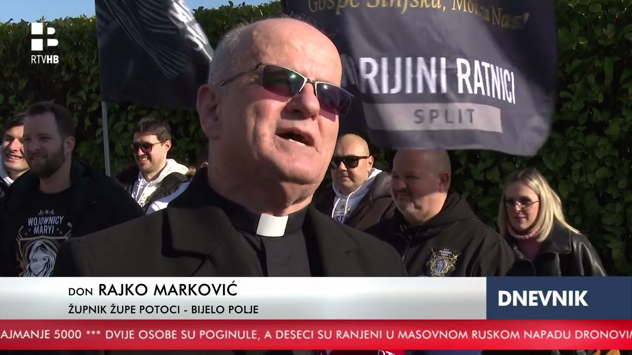 RTV HB | U Bijelom Polju blagoslovljen kip sv. Mihovila