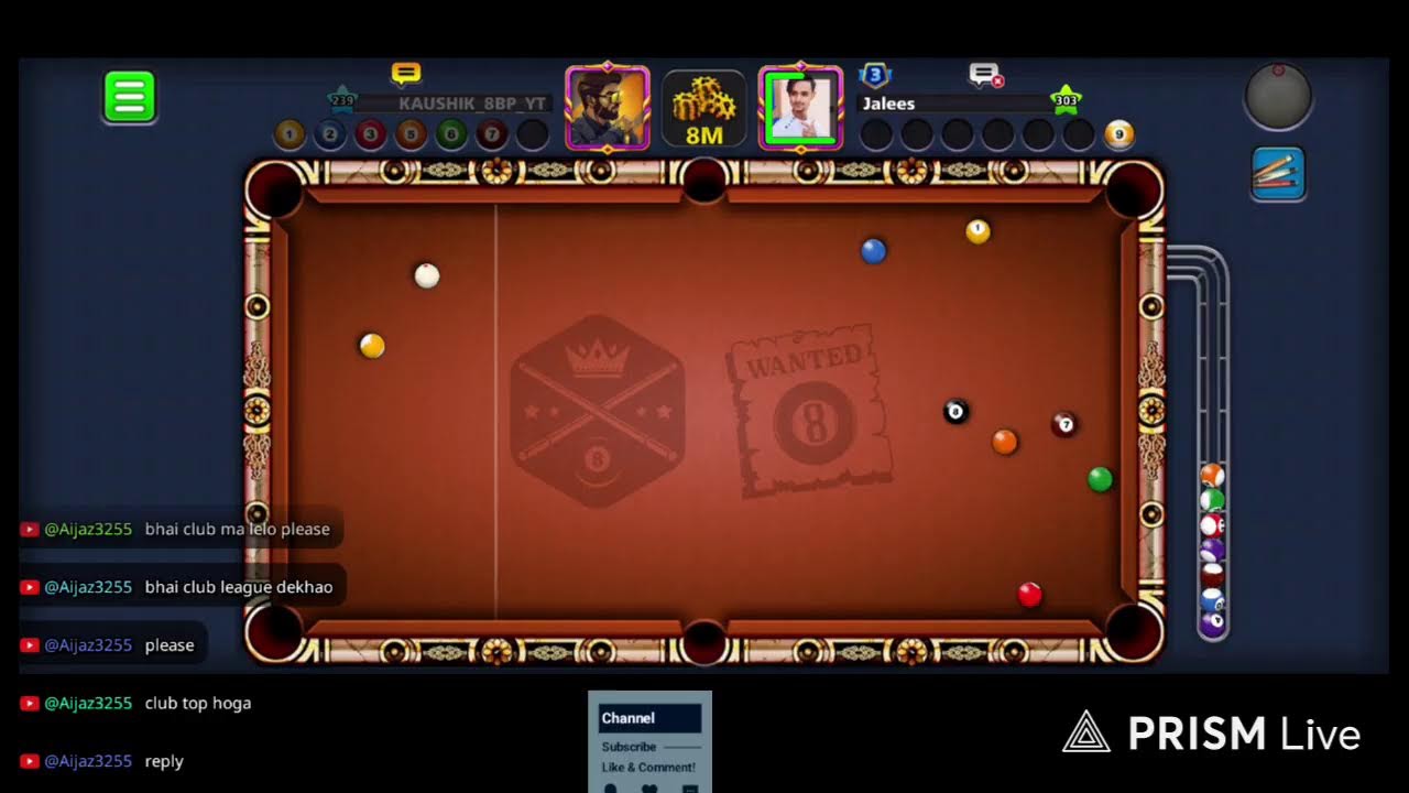 8 ball pool Live