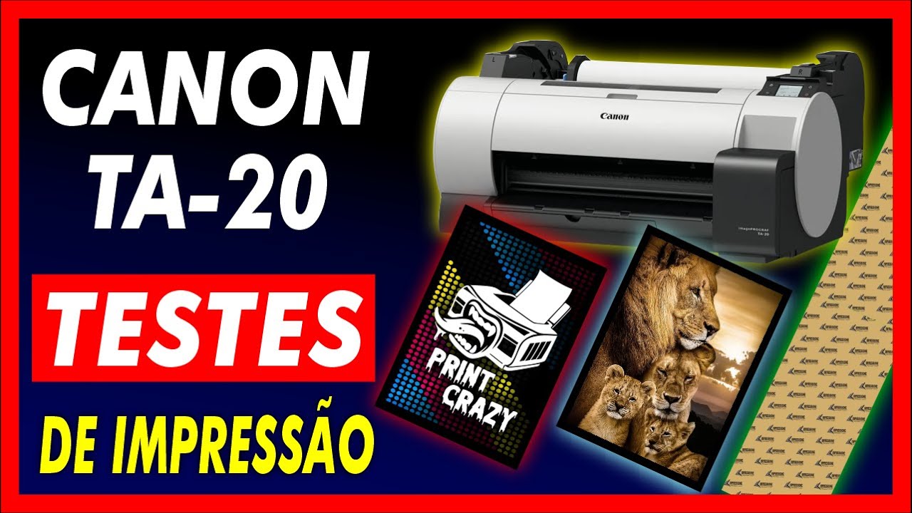 DIVERSOS MATERIAIS NA CANON TA-20