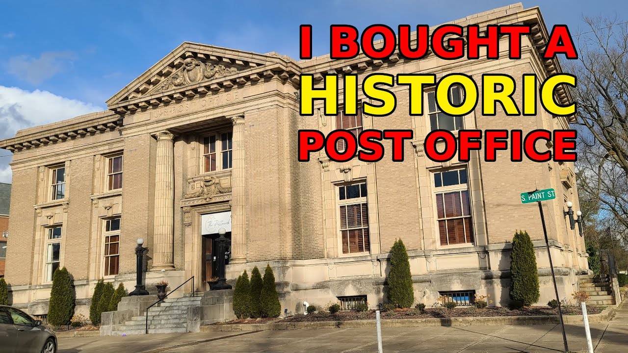 I bought an old Post Office!