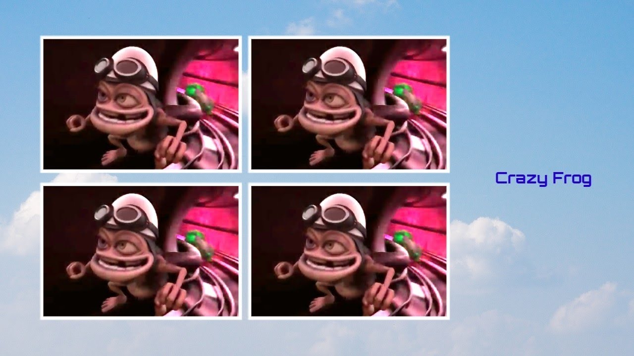Crazy Frog Axel F Compilation | Climbing The Building | Sound Variation | 