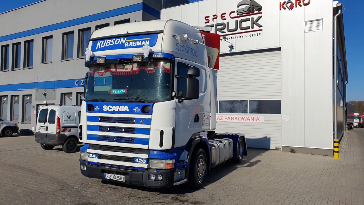Scania 124L 420, Steel /Air, Manual, RETARDER