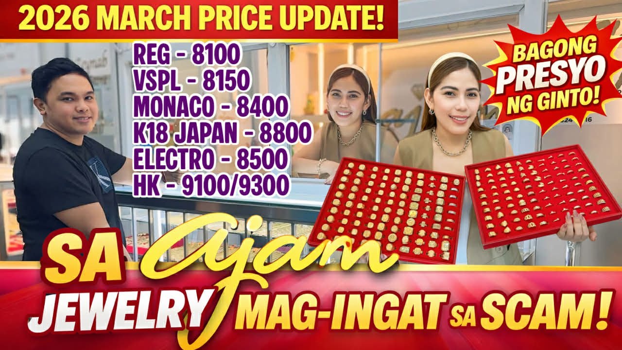 PRICELIST NG GOLD SA C.M RECTO 