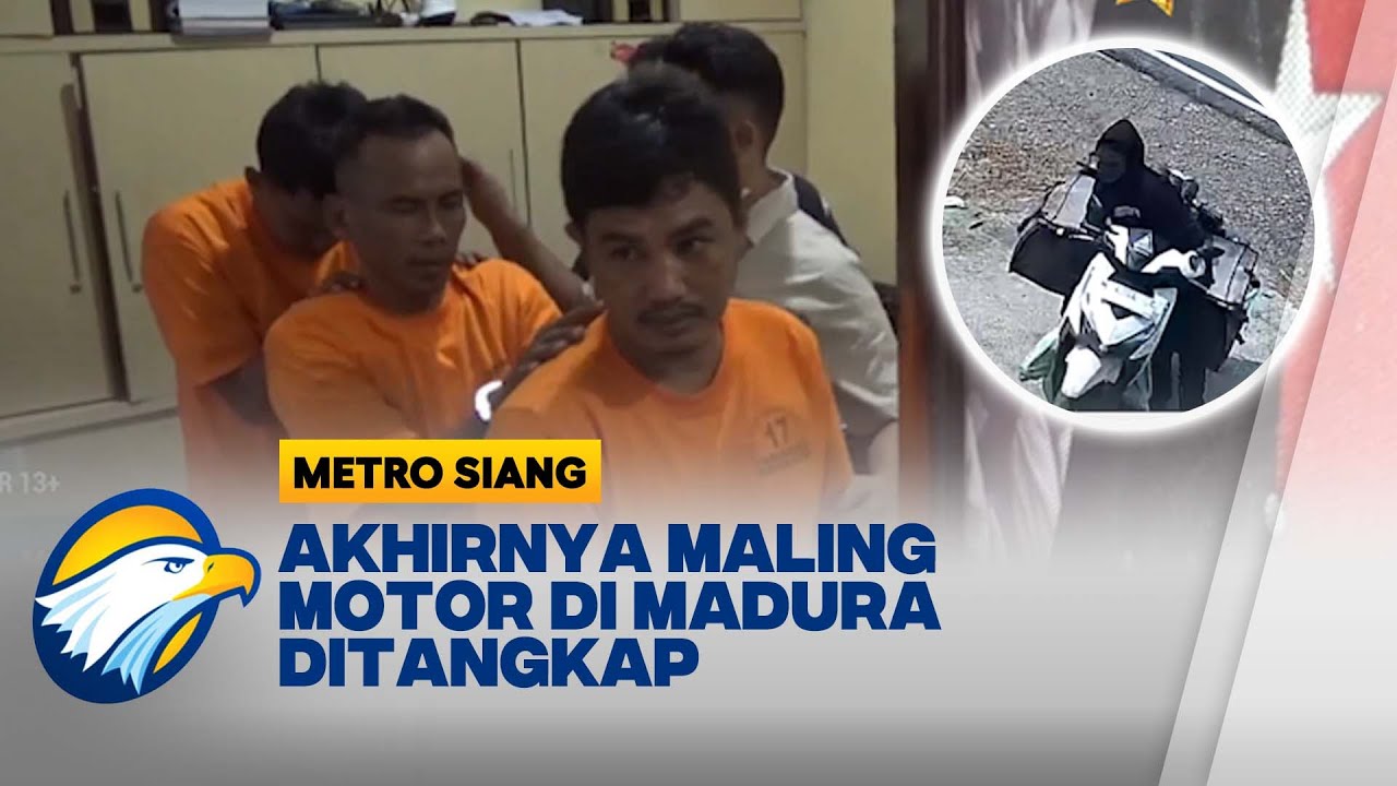 Aksi Kejar-Kejaran Polisi Tangkap Curanmor di Bangkalan Madura - [Berantas]