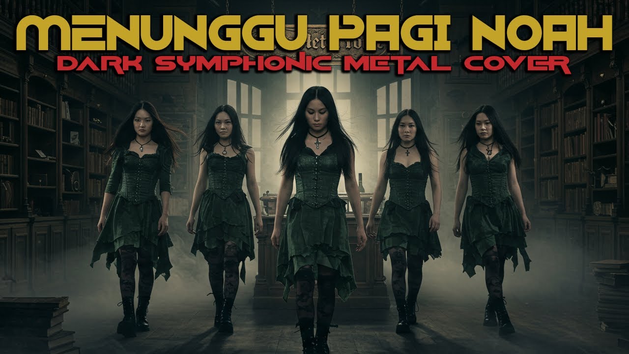 Menunggu Pagi - Noah || 💀Dark Symphonic Metal💀 Cover by Viema Metal Forge🔥