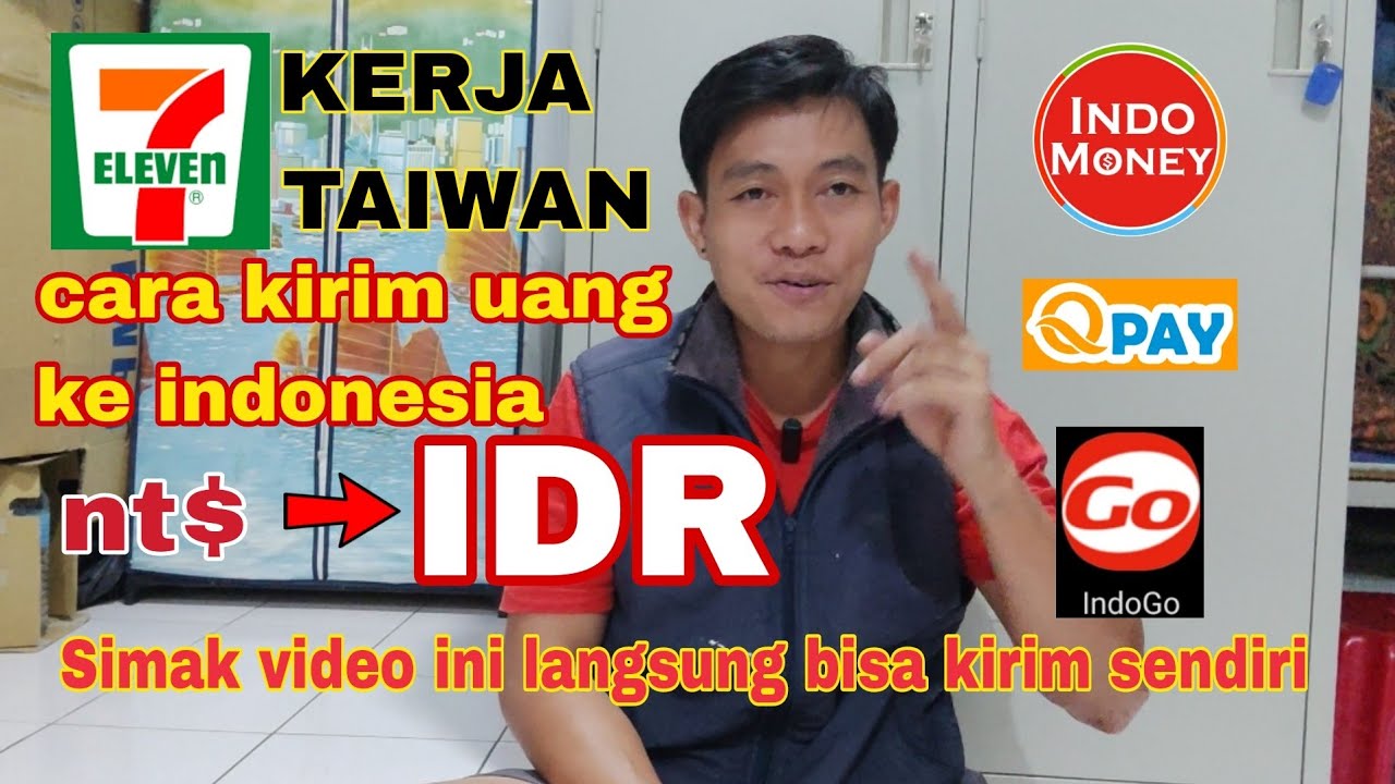 KIRIM UANG TAIWAN KE INDONESIA DENGAN MUDAH dan CEPAT