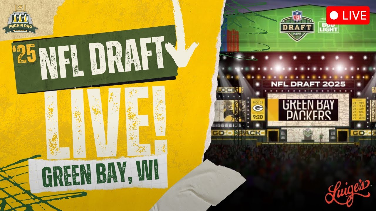Packers LIVE Draft Party!!!