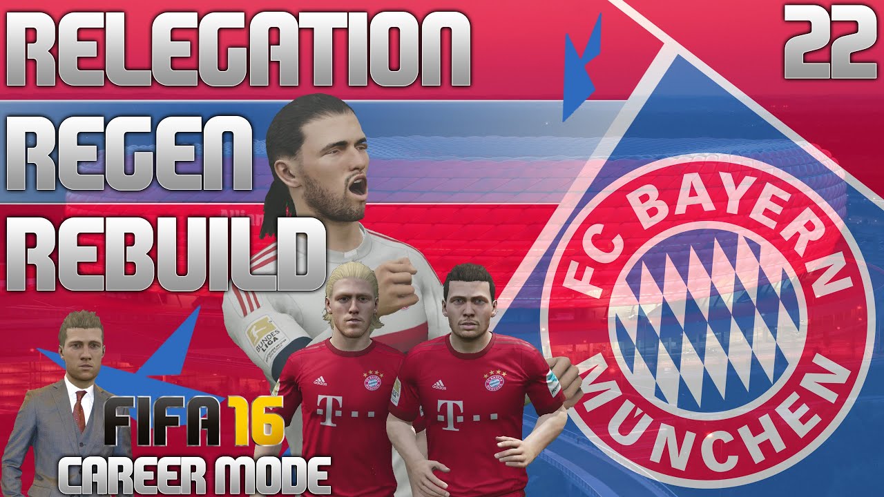 FIFA 16 Bayern Munich Career Mode - RRR - E22