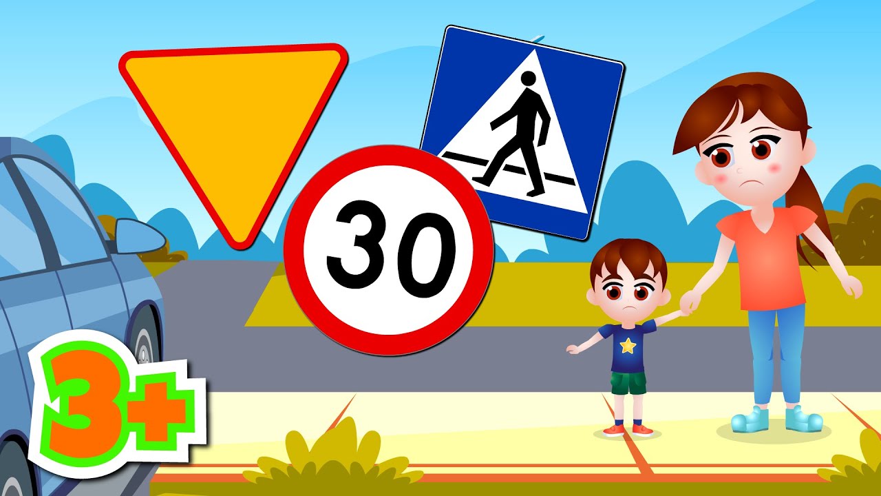 🚦Zasady bezpieczeństwa w ruchu drogowym - Bajki dla dzieci