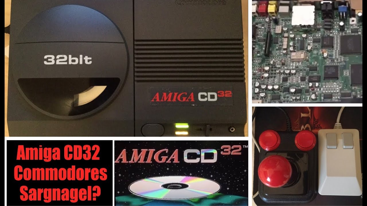 (RP) - #13 - Commodore Amiga CD32 - Teil 1 - Konsole + Zubehör + Elkos + Spiele (deutsch)