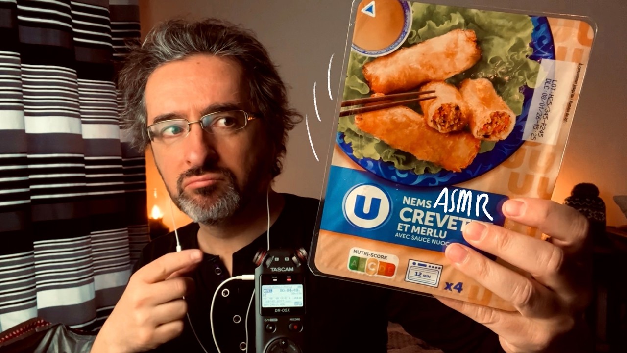 Retour de Courses ; Bavardage, Tapping & Frottements. #asmr