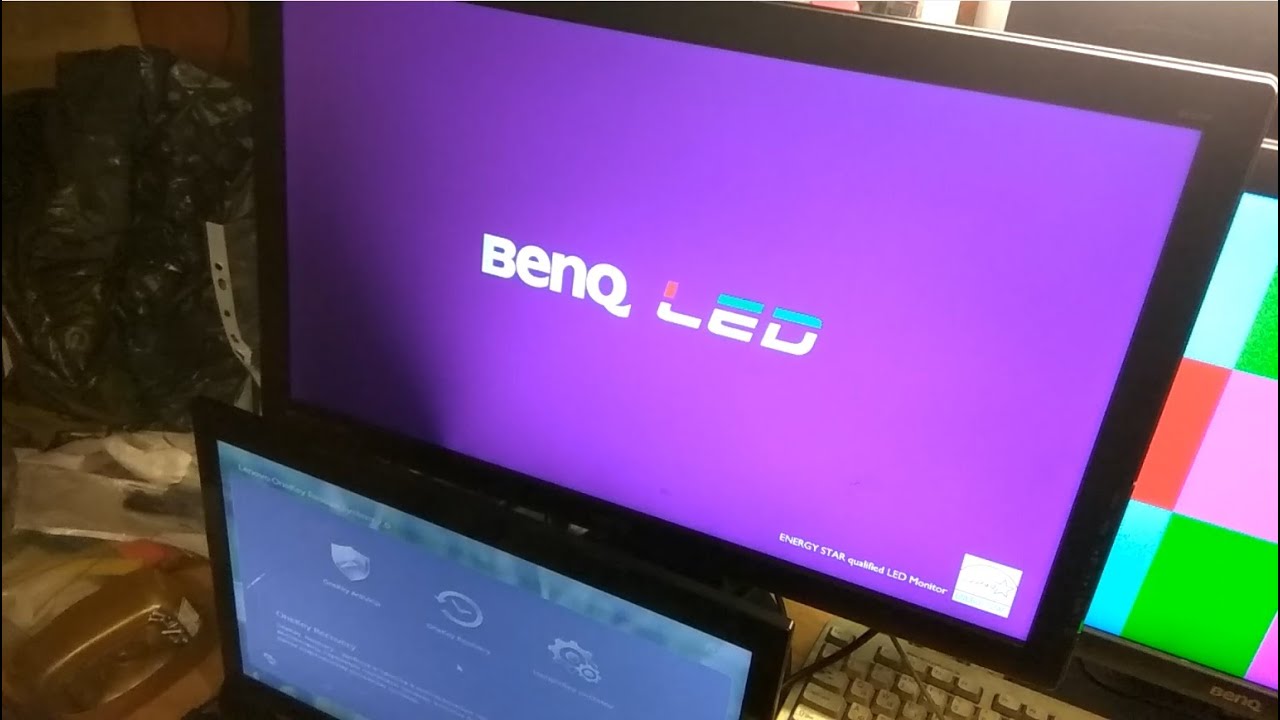 Ремонт монитора BENQ GL2250, пропала часть подсветки.