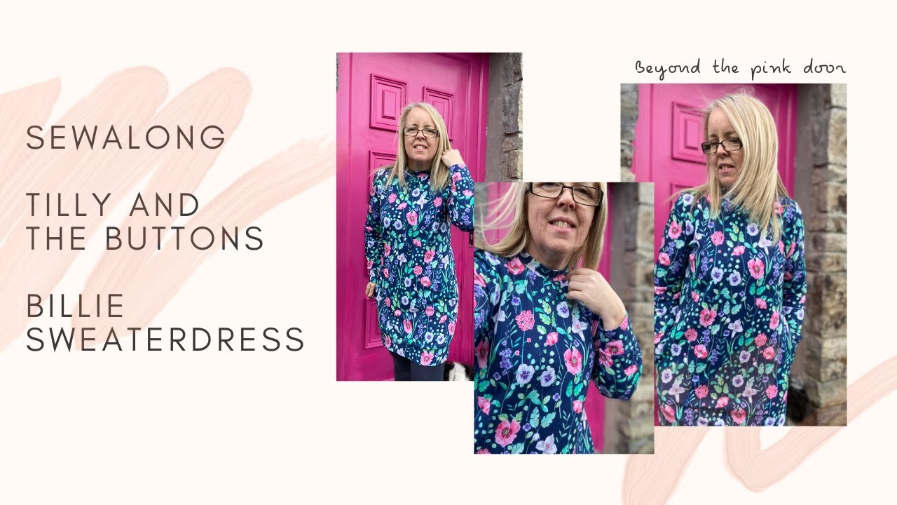Sewalong, Tilly and The Buttons Billie Sweaterdress.