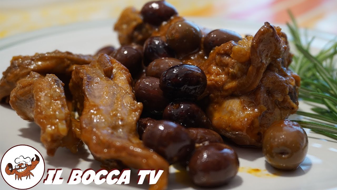 397 - Coniglio in umido con olive...e poi cambi prospettive!(secondo toscano di carne bianca facile)