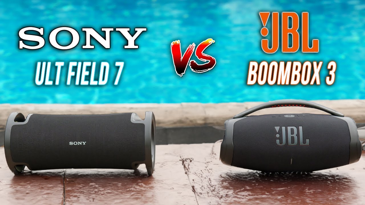 Sony ULT Field 7 VS JBL Boombox 3 | ¡BATALLA Definitiva de Altavoces Bluetooth!