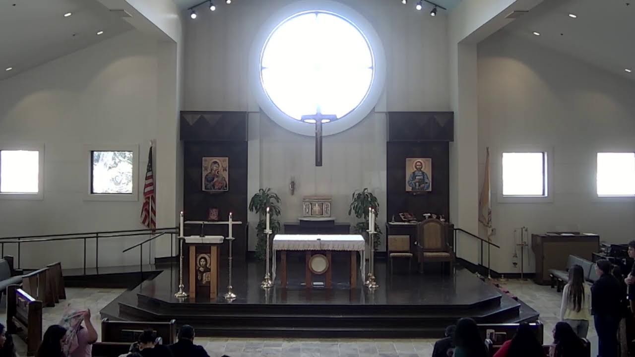 1st Sunday of Lent -- 2pm Mass