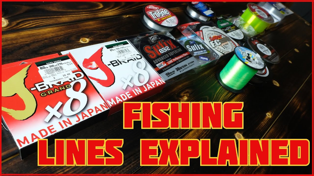 Ultimate Line Guide - Fishing Lines Explained!