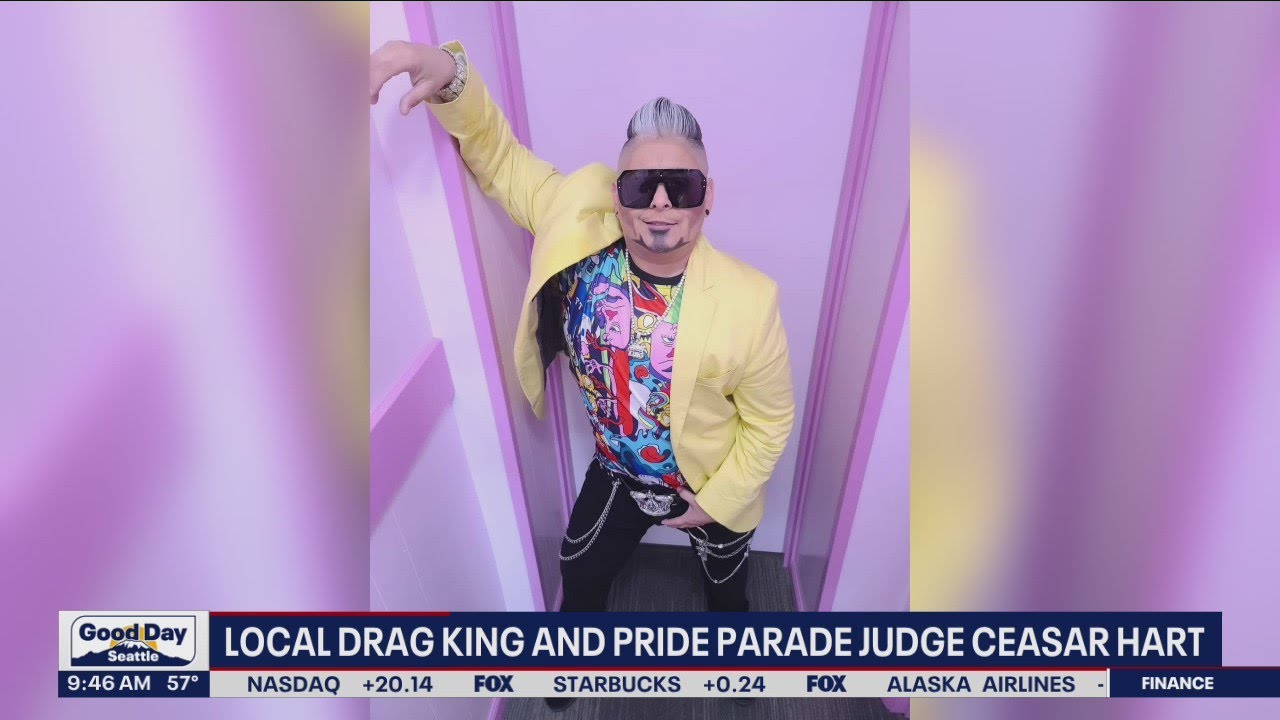 FOX 13 celebrates Pride Month with local drag king and pride parade judge Ceasar Hart! | FOX 13 Seat